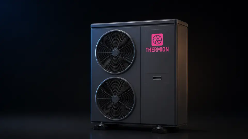 Thermion H19V1: Wärmepumpe mit zwei Lüftern im Studio